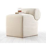 Lorence Home Linburg Krem Puf