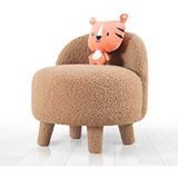 Lorence Home Tibooh Teddy Çocuk Koltugu - Kahve Kahverengi