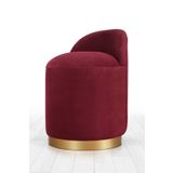Lorence Home TY1064 Bordo Dover Puf