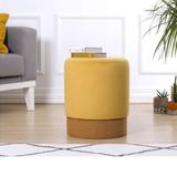 Lorence Home TY1793 Sarı Ropp Puf