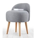 Lorence Home TY3087 Gri Corvile Puf