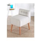 Lorence Home TY9103 Krem Locum Puf