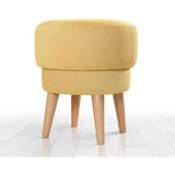 Lorence Home Veccio Puf Sarı 4122 - 51 x 47 cm