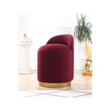 Lorencehome Dover Puf - Bordo