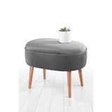 Lorencehome Moile Puf - Gri