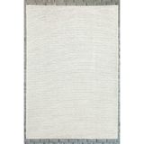 Lorente Home Opal Viskon Dokuma Halı Bukle Havlı Peluş Post Kaymaz Taban Yıkanabilir Beyaz Antre Halısı 1653