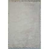 Lorente Home Opal Viskon Dokuma Halı Havlı Peluş Post Kaymaz Taban Yıkanabilir Gri Antre Halısı 1650