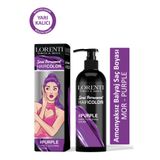 LORENTİ Amonyaksız Balyaj Renkli Saç Boyası Mor Purple 200 ml