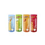 Lorenz Chipsletten Patates Cipsi, 100 gr, 4'lü Karma Paket, Çeşitli Tatlar