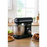 Lorenzo MasterPlus Hamur Yoğurma Mutfak Şefi Stand Mixer 6 lt 1500 W Çiğköfte,Krema Siyah