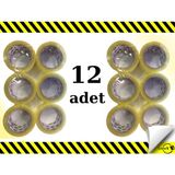 Lorex Akrilik Koli Bandı 45 mm x 100 Metre 12 Adet