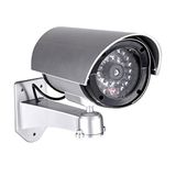 Lorex Caydırıcı Sahte Güvenlik Kamerası + 5li Kapı Pencere Alarmı + PVC Kamera Uyarı Levhası
