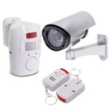 Lorex Gece Görüşlü Görünümlü Caydırıcı Sahte Kamera Destekli Lorex LR-NG300 Kumandalı PIR Ev Alarm Sistemi
