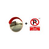 Lorex LR-25A Trafik Güvenlik Aynası 60 cm ve Garaj Kapısı Park Etmeyiniz Uyarı Levhası