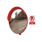 LOREX LR-A35 Akrilik Trafik Güvenlik Aynası 80 cm +Garaj Kapısı Park Etmeyin Uyarı Levhası hediye