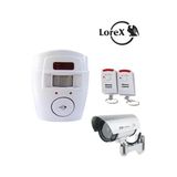 Lorex LR-D11IR IR Görünümlü Dış Ortam Maket Caydırıcı Dummy Kamera + LR-NG300 Kablosuz Hareket Sensörlü Uzaktan Kumandalı Alarm Seti