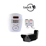 Lorex LR-D12IR IR Görünümlü Dış Ortam Maket Caydırıcı Dummy Kamera + LR-NG300 Hareket Sensörlü Uzaktan Kumandalı Alarm Seti