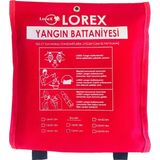 Lorex LR-FB1512C Çantalı 1,5x1,2 m Yangın Battaniyesi