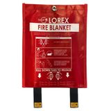Lorex LR-FB1518CP 150x180 cm Premium Serisi Çantalı Yangın Battaniyesi