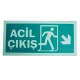 Lorex LR-FRD Fotolüminesans Fosforlu Sağ-Aşağı Yön Levhası