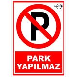 Lorex Lr-Is7623 Park Yapılmaz Yazılı Uyarı Levhası