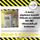 Lorex LR-KC Kablosuz Harekete Duyarlı Kapı Çanı