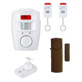 Lorex LR-NG300 Hareket Algılama Ev Alarmı ve Lorex LR-4444K Kahverengi Kapı ve Pencere Alarmı ile Güvende Olun