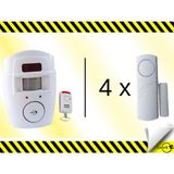 Lorex Ng300 Tek Kumandalı +4adet 4444c Pencere Alarm