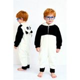 LORIAN'S Welsoft Panda Yumuşak Peluş Fermuarlı Bebek ve Uyku Tulumu