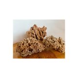 Lorien Spaghetti Kayası 6-12 Cm, Doğal Makarna Kayası, Delikli Akvaryum Ve Bahçe Dekorasyon Taşı