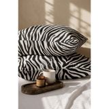 Lorien Tiger Desenli Pamuklu Ranforce Kumaş Fermuarlı Yastık Kılıfı 2 Adet 50x70 Cm