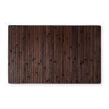 Lorin HA1090 Bambu Kaymaz Tabanlı Koyu Kahverengi 50x80 cm Paspas