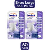 Lorina Emici 6 Damla XL 2x30 Adet Külot Bez