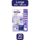 Lorina Emici Külot Hasta Bezi 30 Adet Large Beden 6 Damla Özellikli Konforlu Kullanım