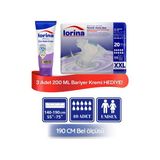 Lorina Hasta Bezi Xxlarge 20'li 3 Adet - Beyaz - 2XL