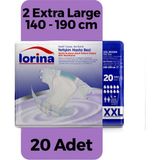 Lorina Hasta Bezi Xxlarge 20'li - Beyaz - 2XL