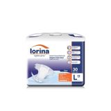 LORİNA Tekstil Yüzeyli Bel Bantlı Yetişkin Hasta Bezi 30'lu (L)