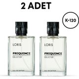 Loris 2 Adet K-120 Frequence Kadın Parfüm 50 ml - 100 ml