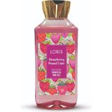 Loris Duş Jeli Çilek Pound Cake Aromasıyla 295 ml Nemlendirici Etki Sunar