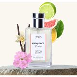 Loris E-120 Erkek Parfümü 50 ml Enerji Verici Narenciye ve Sıcak Vanilya Koku