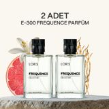 Loris E-300 Frequence Woody Odunsu EDP 2x50 ml Erkek Parfüm