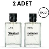 Loris K-201 Frequence EDP 2x50 ml Kadın Parfüm