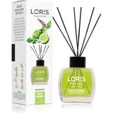 Loris Paçuli Bergamot 120ML Çubuklu Oda Parfümü Dekoratif Bambu ile Baharatlı Koku