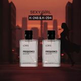 Loris Sexy Girl Kadın Parfüm Seti | K-248 & K-294 Çiçeksi Koku 100 ml Hediyelik