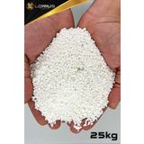 Lorius Beyaz 1.5-3mm Boyutunda Dolamit Akvaryum Kumu - 25kg