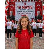 Lorvex 19 Mayıs Atatürk Gençlik Bayramı Tişört %100 Pamuk Oversize Unisex Baskılı Rahat Kalıp - 24-Kırmızı