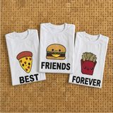 Lorvex Aile Kombin Tişört Oversize %100 Pamuk Baskılı Anne Baba Çocuk Family T-Shirt (Kombin Için Ayrı Ayrı Sipariş Verilmelidir) - 01-Beyaz - XL