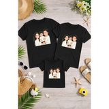 Lorvex Anne Baba Çocuk Kombin Tişört Pamuklu Oversize Aile Kombini T-Shirt (Ürünler Tekli Satılmaktadır) - 0-Siyah - 5 - 6 Yaş