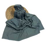 Loryan Scarf Gri Viva Crush Pamuklu Şal