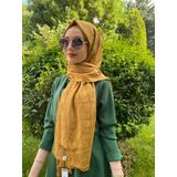 Loryan Scarf Hardal Viva Crush Pamuklu Şal